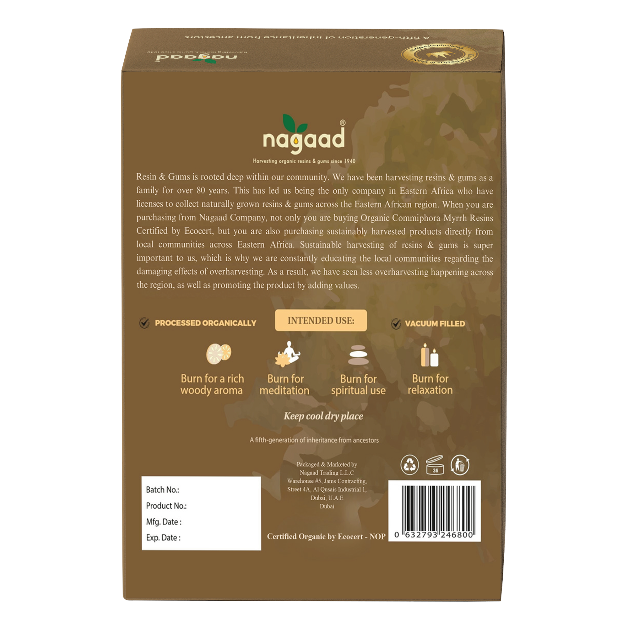 Commiphora Myrrh Resin